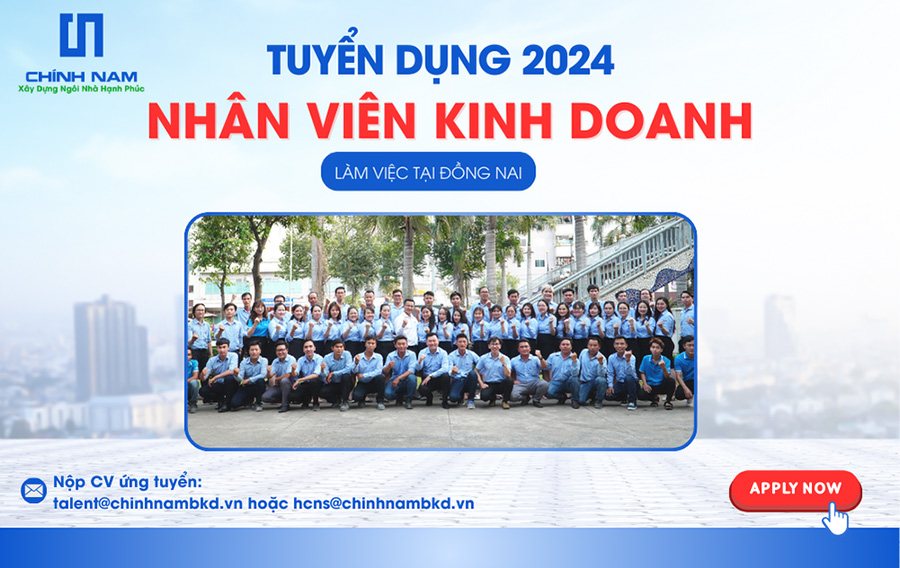 TUYỂN DỤNG 2024 | VỊ TRÍ: NHÂN VIÊN KINH DOANH - SL: 05