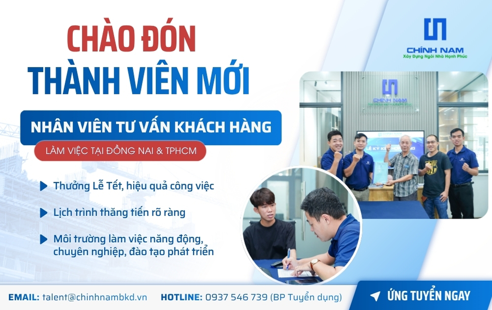 TUYỂN DỤNG 2026 | VỊ TRÍ:  NHÂN VIÊN TƯ VẤN KHÁCH HÀNG  - SL:05