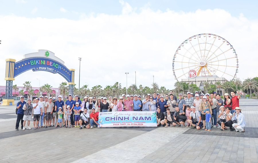 Chính Nam Tổ Chức Chuyến Du Lịch Thường Niên 2026 Tại Phan Thiết