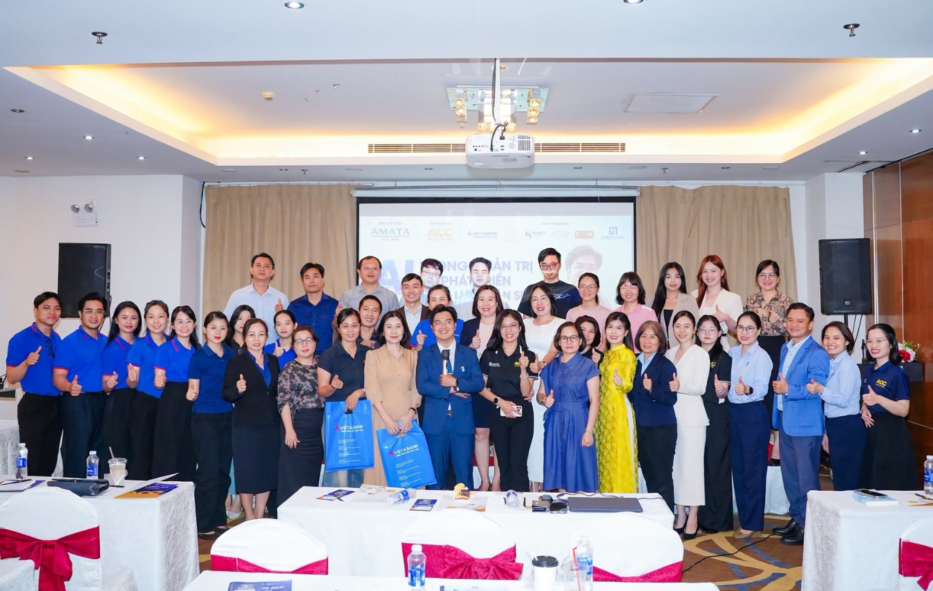 CHÍNH NAM THAM DỰ HỘI THẢO “AI TRONG QUẢN TRỊ VÀ PHÁT TRIỂN NĂNG LỰC NHÂN SỰ”