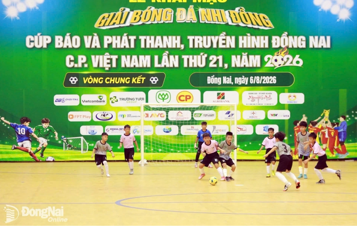 CHÍNH NAM ĐỒNG HÀNH CÙNG GIẢI BÓNG ĐÁ U.11 ĐỒNG NAI 2026
