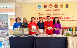 Tham gia trưng bày tại Đại hội đại biểu Ủy ban MTTQ Việt Nam phường Trấn Biên lần thứ I, nhiệm kỳ 2025 - 2030 