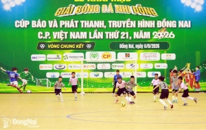 CHÍNH NAM ĐỒNG HÀNH CÙNG GIẢI BÓNG ĐÁ U.11 ĐỒNG NAI 2026