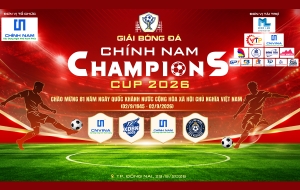 KHỞI ĐỘNG CHÍNH NAM CHAMPIONS CUP 2026