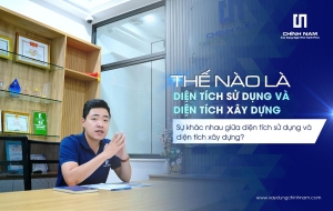 XÂY NHÀ ĐỪNG NHẦM: DIỆN TÍCH SỬ DỤNG VÀ DIỆN TÍCH XÂY DỰNG KHÁC NHAU NHƯ THẾ NÀO?