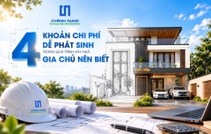 4 KHOẢN CHI PHÍ DỄ PHÁT SINH KHI XÂY NHÀ GIA CHỦ NÊN DỰ TRÙ