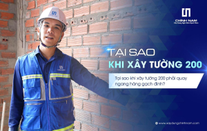 XÂY TƯỜNG 200 VÌ SAO PHẢI QUAY NGANG MỘT HÀNG GẠCH ĐINH? CHI TIẾT NHỎ NHƯNG GIA CHỦ KHÔNG NÊN BỎ QUA
