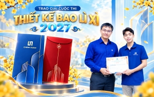 TRAO THƯỞNG CUỘC THI THIẾT KẾ BAO LÌ XÌ 2027