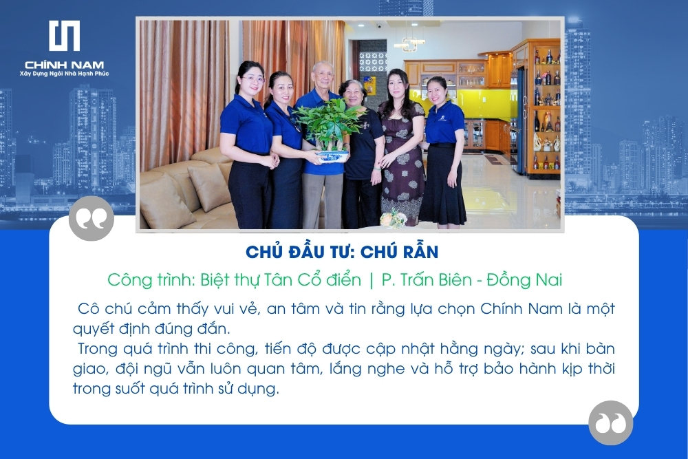CHỦ ĐẦU TƯ: CHÚ RẪN