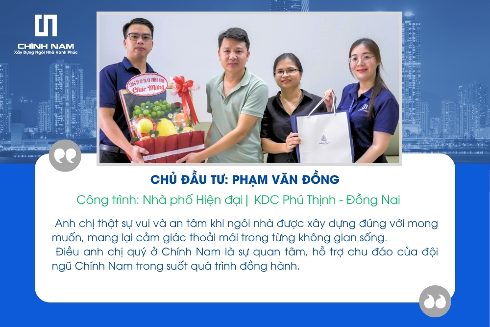 CHỦ ĐẦU TƯ: PHẠM VĂN ĐỒNG