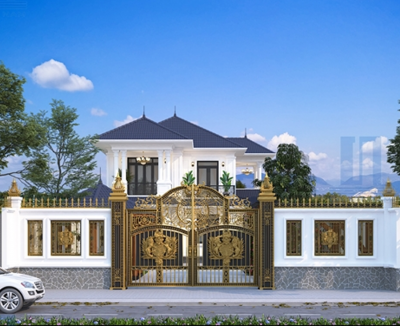 VIL08: BIỆT THỰ VƯỜN AN YÊN PHONG CÁCH TÂN CỔ ĐIỂN