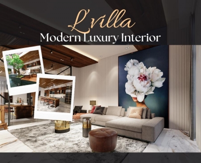 INT01: NỘI THẤT SANG TRỌNG L'VILLA PHONG CÁCH HIỆN ĐẠI | MODERN LUXURY INTERIOR