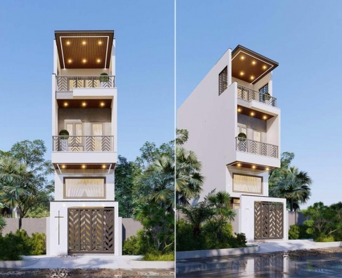 TOH46: NHÀ 3 TẦNG HIỆN ĐẠI VỚI THIẾT KẾ TẦNG LỬNG TỐI ƯU DIỆN TÍCH KHÔNG GIAN SỐNG