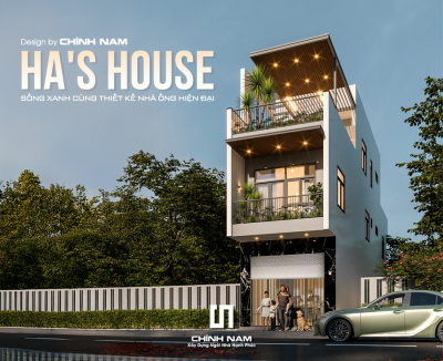 TOH58: HA'S HOUSE SỐNG XANH CÙNG THIẾT KẾ NHÀ ỐNG HIỆN ĐẠI