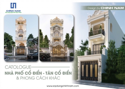 BST NHÀ PHỐ CỔ ĐIỂN, TÂN CỔ ĐIỂN & PHONG CÁCH KHÁC - KIẾN TRÚC BỀN VỮNG, TẠO DẤU ẤN TINH TẾ