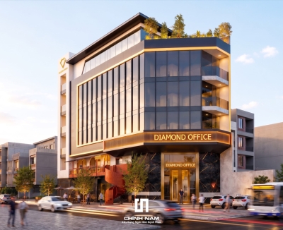 OFB15: DIAMOND OFFICE – KIẾN TRÚC VĂN PHÒNG HIỆN ĐẠI KIẾN TẠO DẤU ẤN THƯƠNG HIỆU