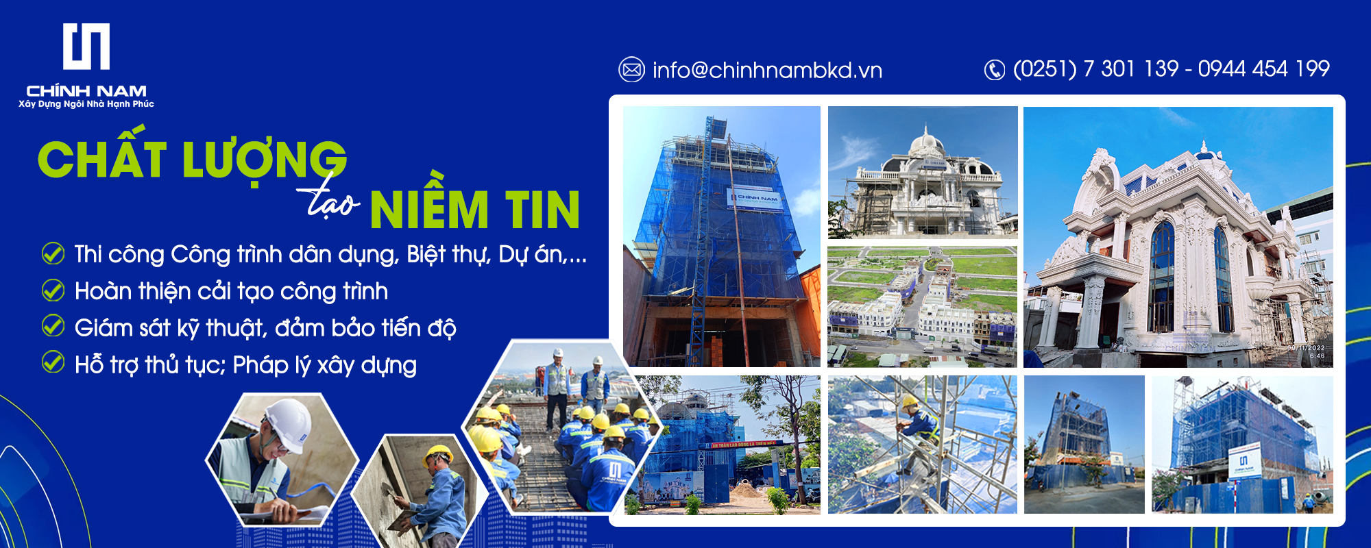 Dịch Vụ Thiết Kế & Thi Công Xây Dựng Uy Tín Tại Biên Hòa, Đồng Nai | Chính Nam