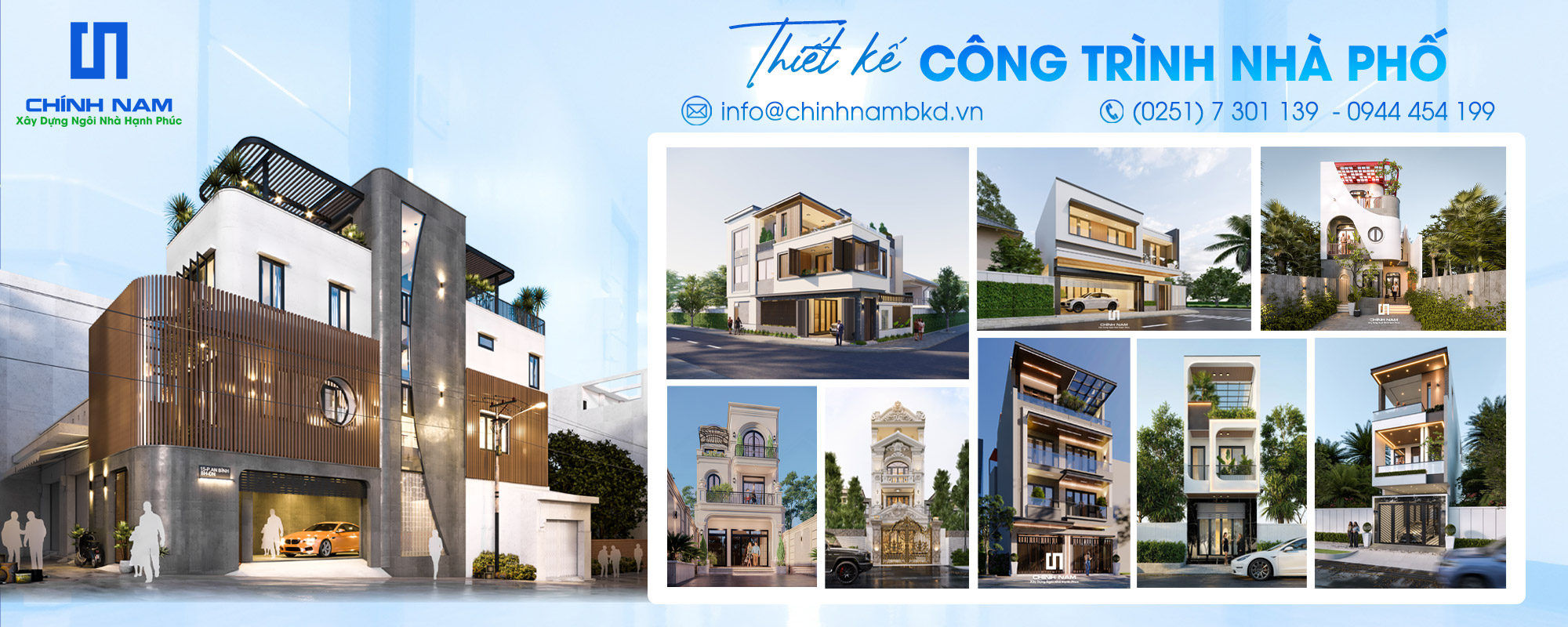 Thiết Kế Xây Nhà Phố Biên Hòa Đồng Nai - Chính Nam Uy Tín, Chuyên Nghiệp