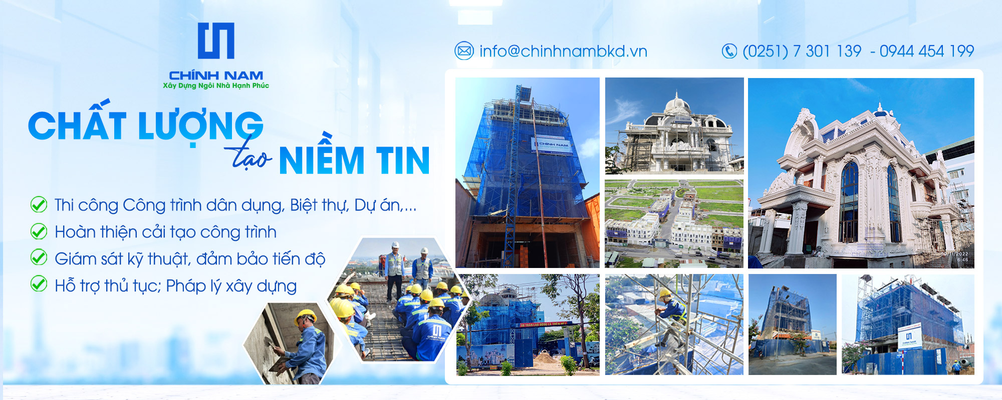 Dịch Vụ Thiết Kế & Thi Công Xây Dựng Uy Tín Tại Biên Hòa, Đồng Nai | Chính Nam