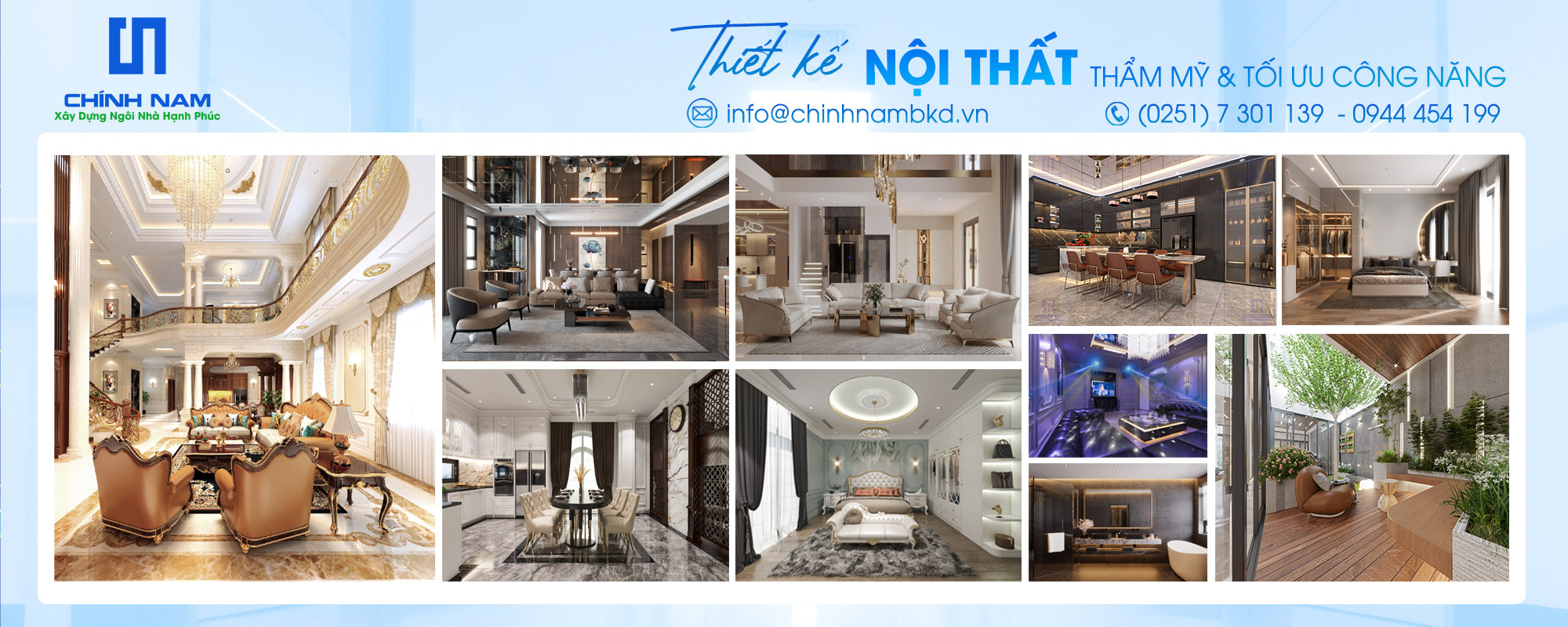 Dịch Vụ Thiết Kế & Thi Công Nội Thất Đẹp Tại Biên Hòa, Đồng Nai | Chính Nam