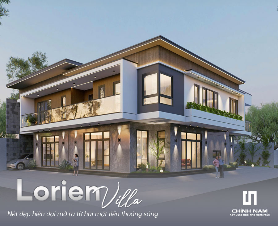  LORIEN VILLA | NÉT ĐẸP HIỆN ĐẠI MỞ RA TỪ HAI MẶT TIỀN THOÁNG SÁNG