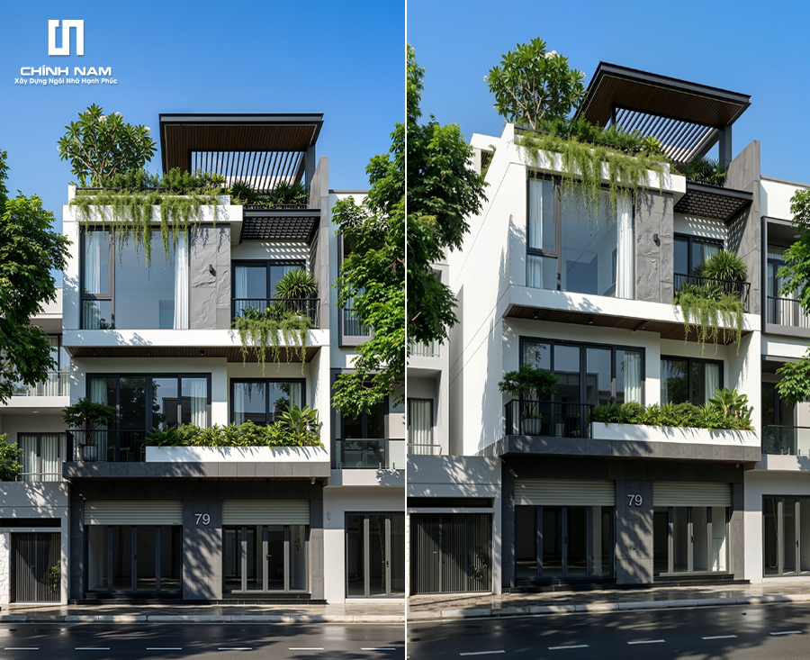 THE CANOPY HOUSE | NHÀ PHỐ 3 TẦNG HIỆN ĐẠI VỚI NHỮNG “KHOẢNG THỞ” GIỮA ĐÔ THỊ