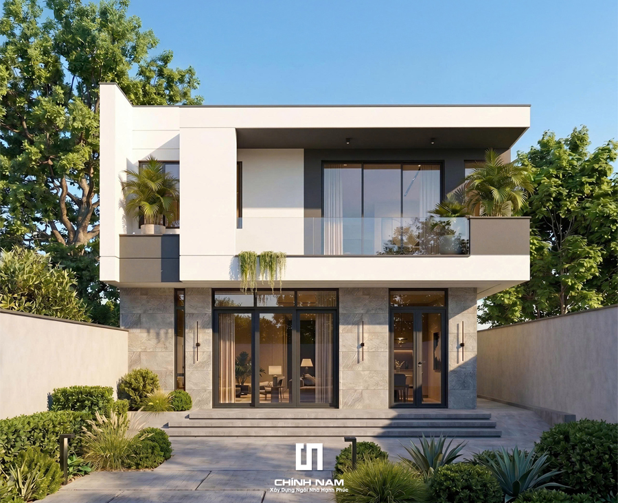 THE SERENE HOUSE | NHÀ 2 TẦNG HIỆN ĐẠI – TỐI GIẢN ĐỂ KHÔNG GIAN SỐNG RỘNG MỞ HƠN